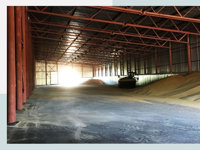 Строительство зернохранилищ в Магадане