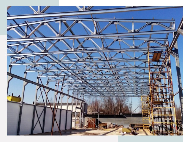 Строительство цехов в Магадан от 613 руб. под ключ