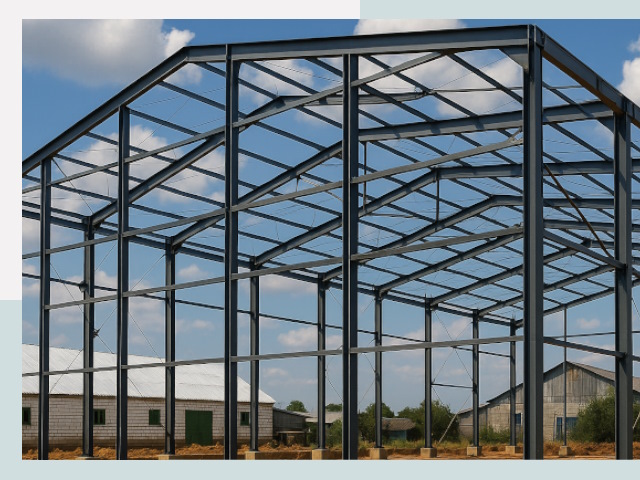 Быстровозводимые ангары от СтальСтрой-Мгд по цене 613 руб.