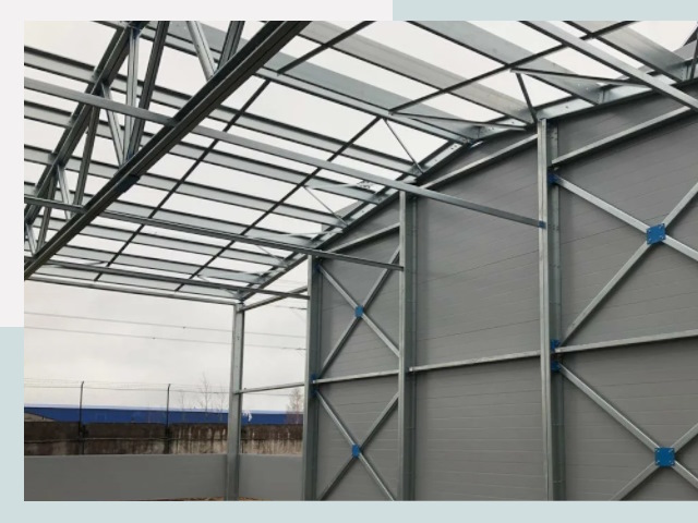 Каркасные ангары от СтальСтрой-Мгд по цене от 613 руб.