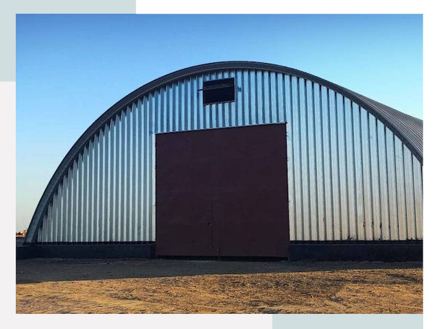 Арочные ангары в Магадане