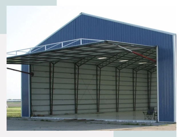 Прямо стенные ангары в Магадане