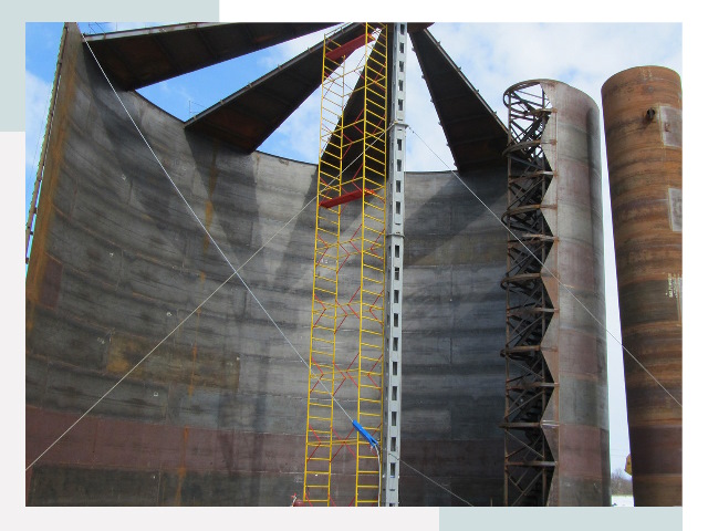 Строительство резервуаров в Магадане