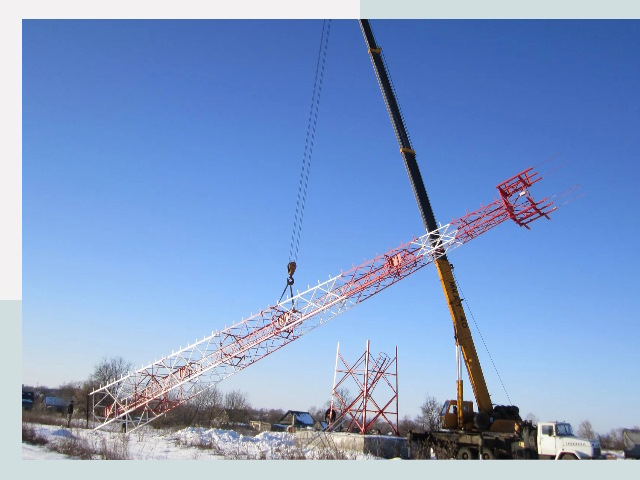 Строительство башен связи в Магадане от 613 руб.