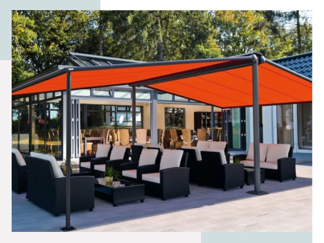 Навесы для кафе и ресторанов в Магадане