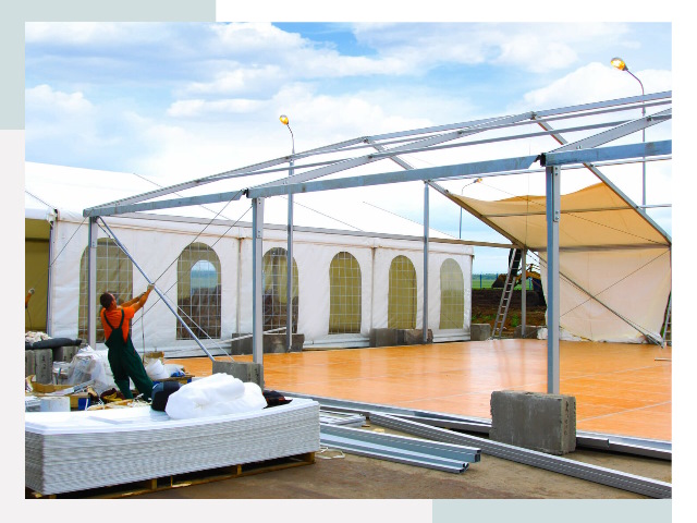 Быстро сборные шатры в Магадане