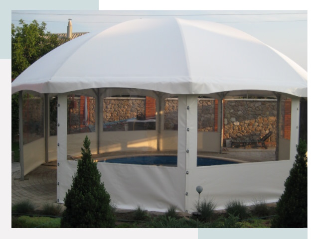 Тентовые павильоны в Магадане