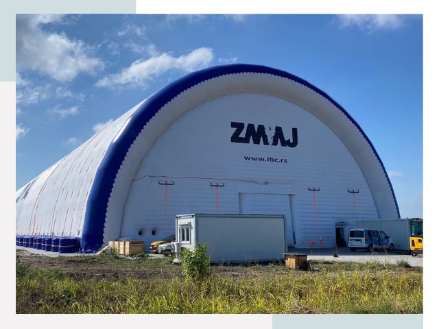 Брендирование ангаров в Магадане