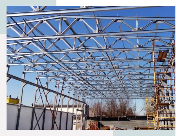 Металлокаркасы для складов в Магадане