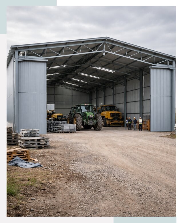 Ангары для сельхозтехники в Магадане от 20446 р. | СтальСтрой-Мгд