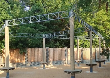 Терраса из металлоконструкций под ключ, проектирование, изготовление и монтаж от СтальСтрой-Мгд